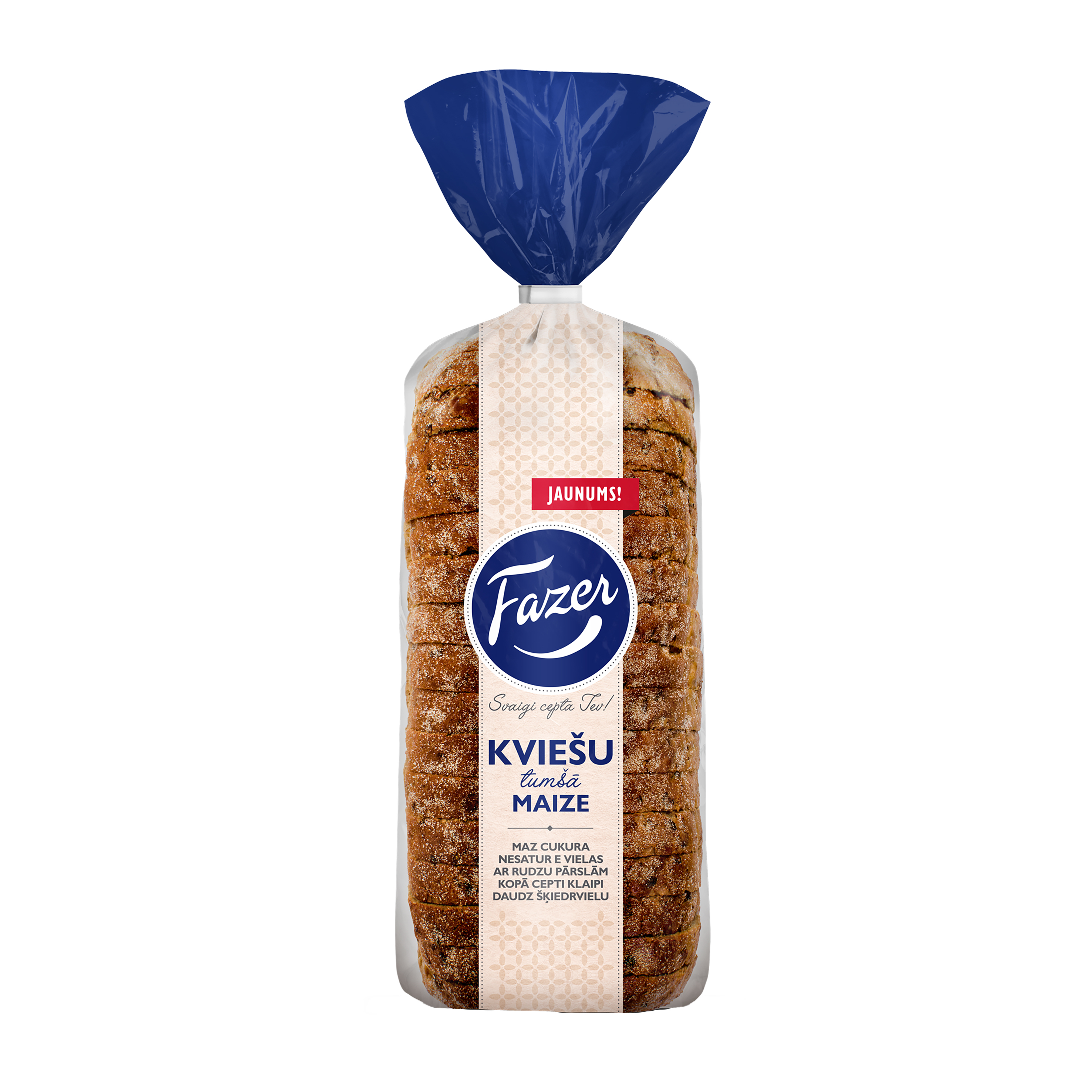 Kviešu tumšā maize 450g, Fazer