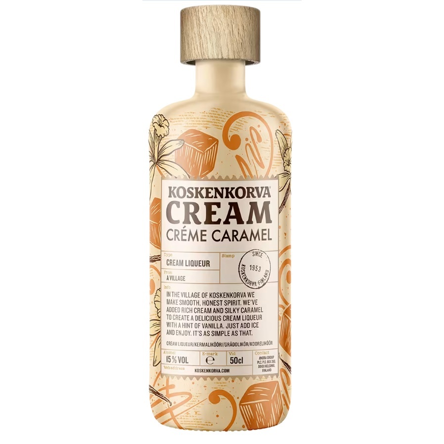 Liķieris Koskenkorva Creme Caramel 15% 0.5l
