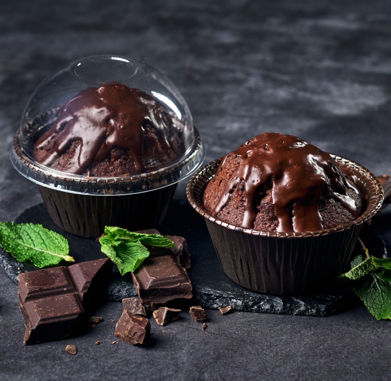 Mafins šokolādes 80g, Lido