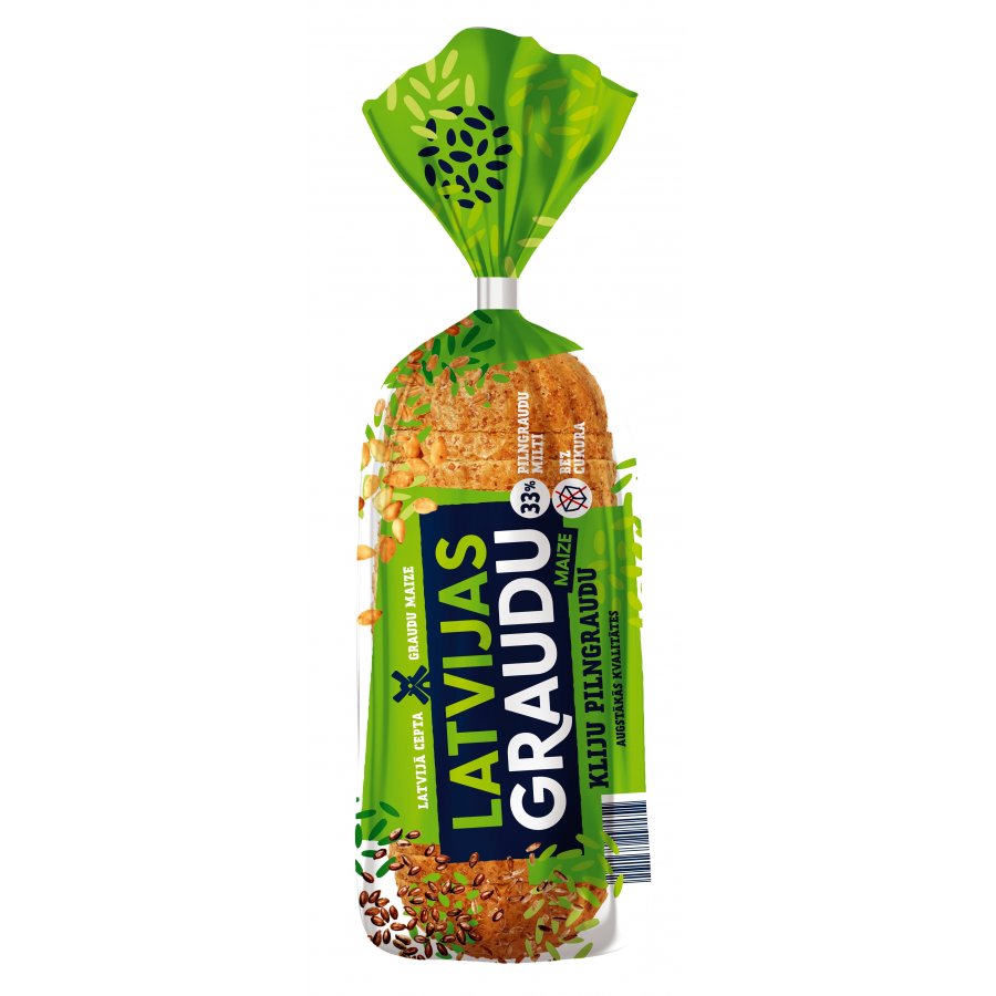 Maize kliju pilngraudu 300g, Latvijas Maiznieks