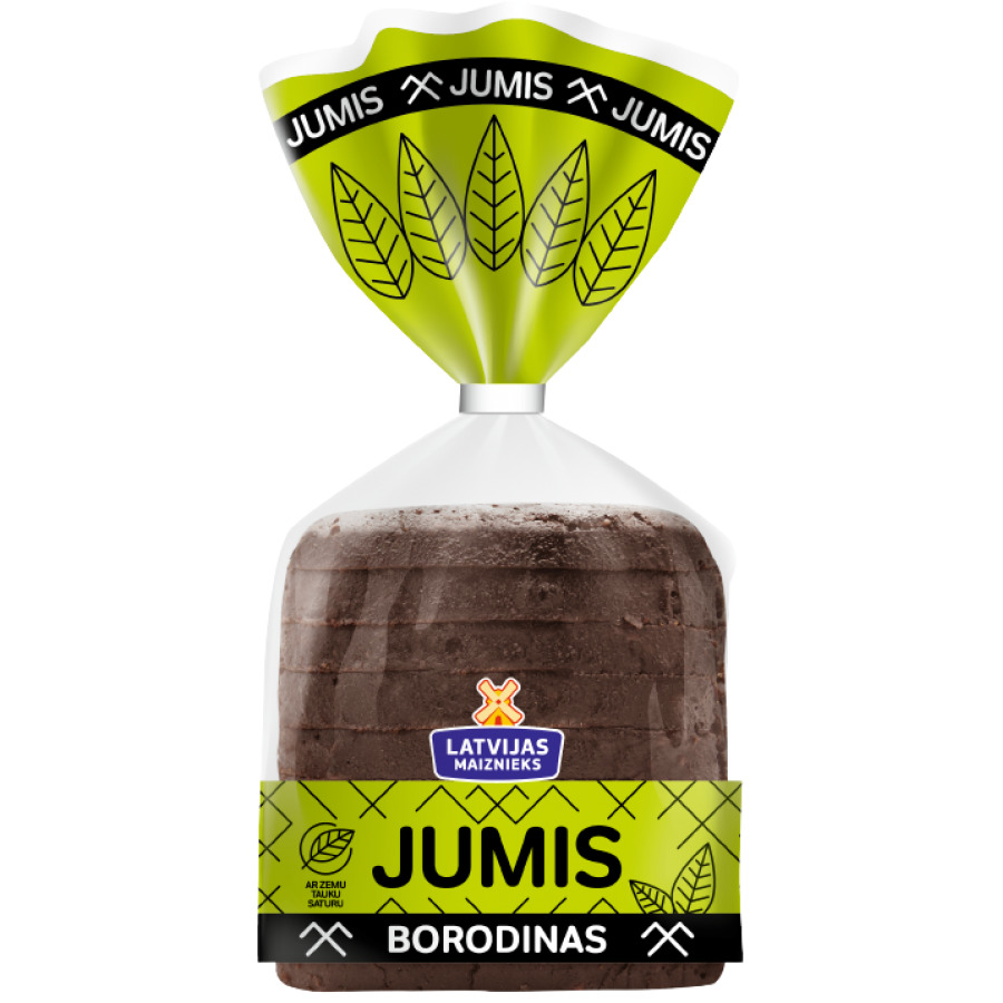 Maize rudzu Jumis Borodinas 280g, Latvijas Maiznieks