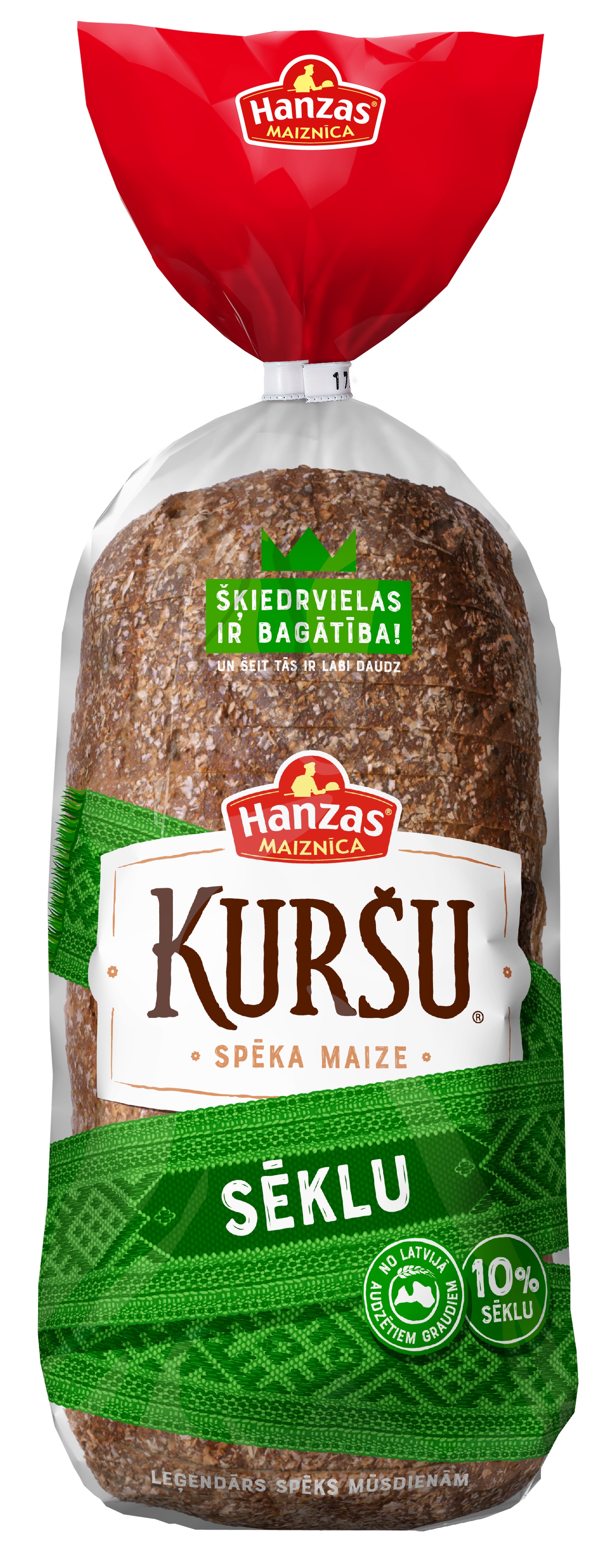 Maize sēklu Kuršu 800g, Hanzas Maiznīca