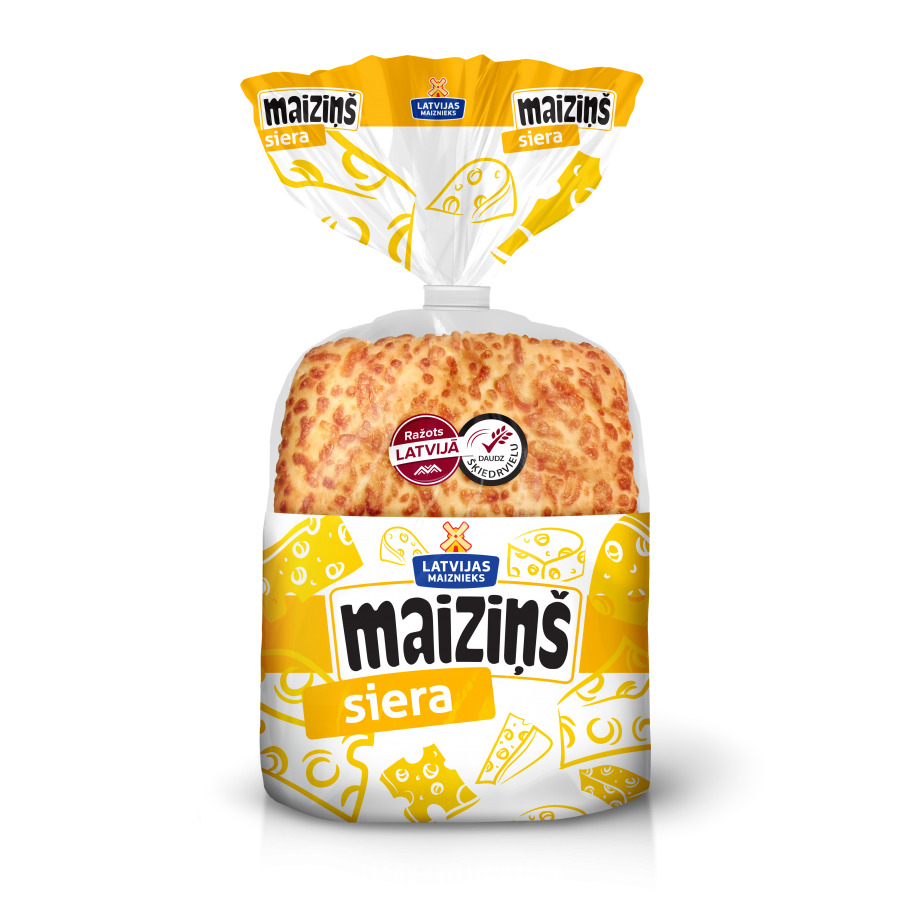 Maiziņš siera 200g, Latvijas Maiznieks