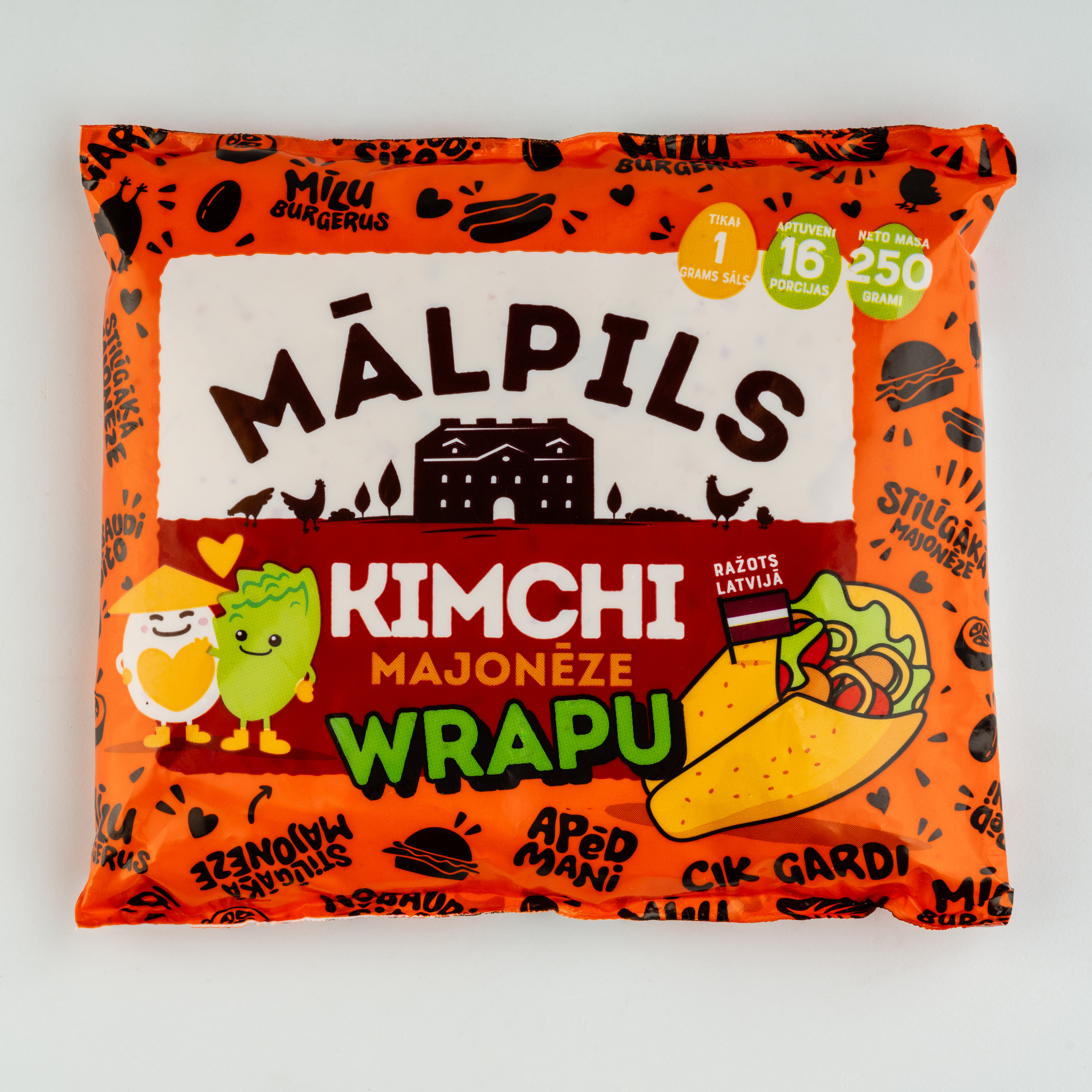 Majonēze kimchi Vrapu 250g, Mālpils