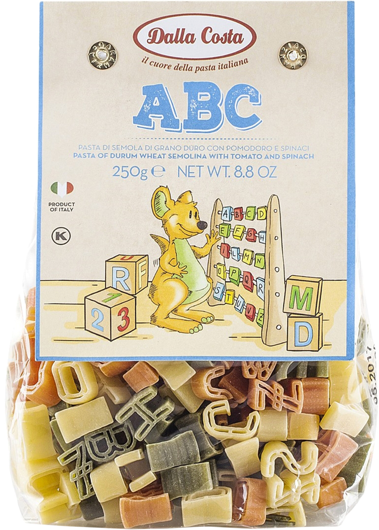 Mak. Izstr. Pasta ABC trīskrāsu 250g