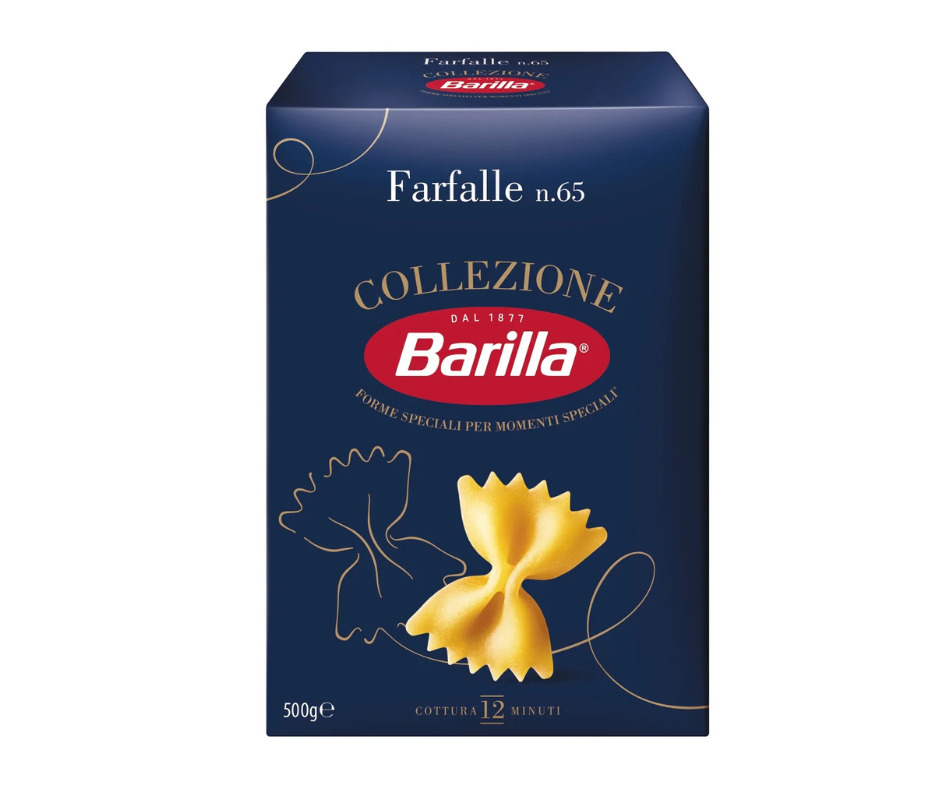 Makaroni Farfalle pasta 500g, Barilla