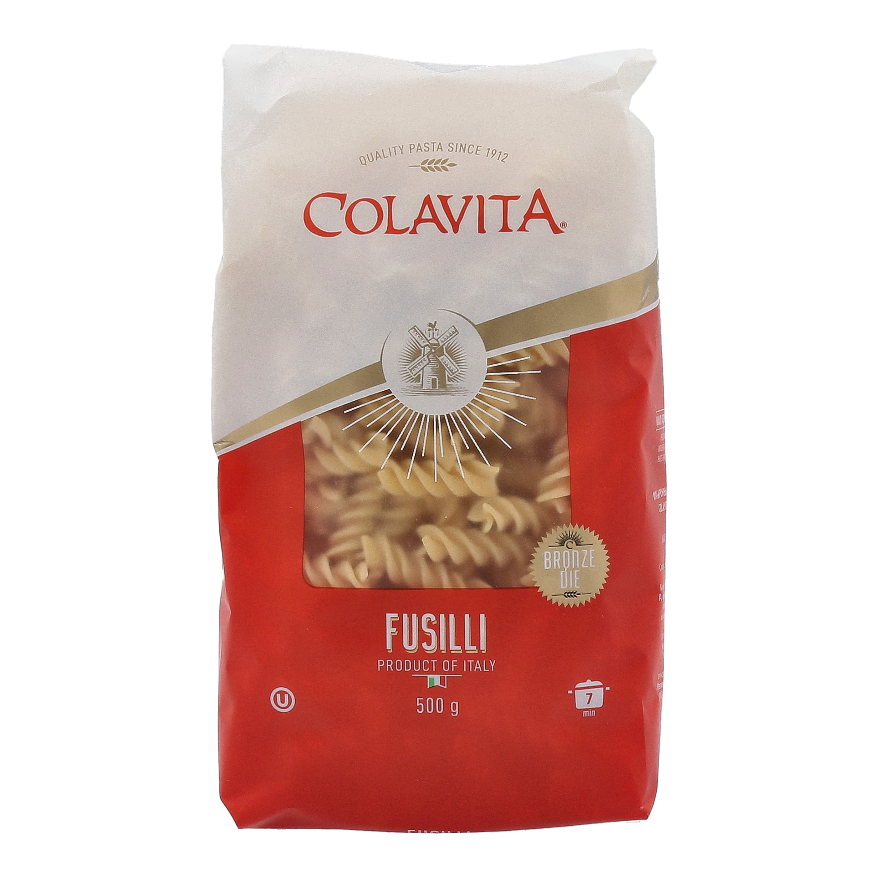 Makaroni  Fusilli, spirāles 500g, Colavita
