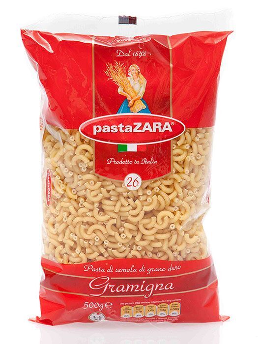 Makaroni Pasta Zara Nr.26, radziņi mini 500g