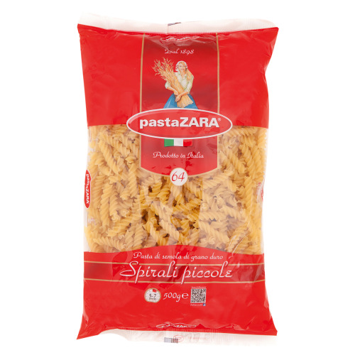 Makaroni Pasta Zara Nr.64, spirāles 500g