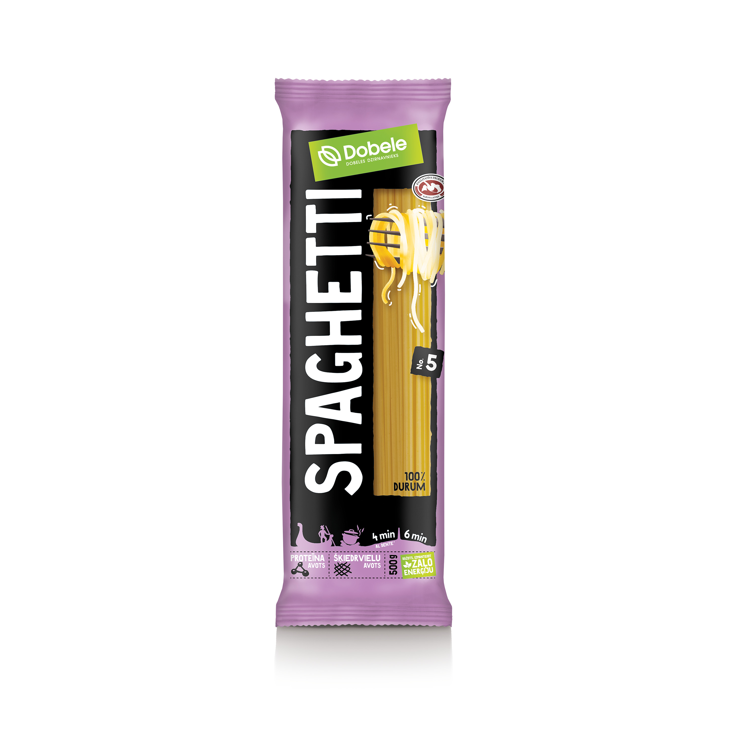 Makaroni Spaghetti Nr.5 500g, Dobele
