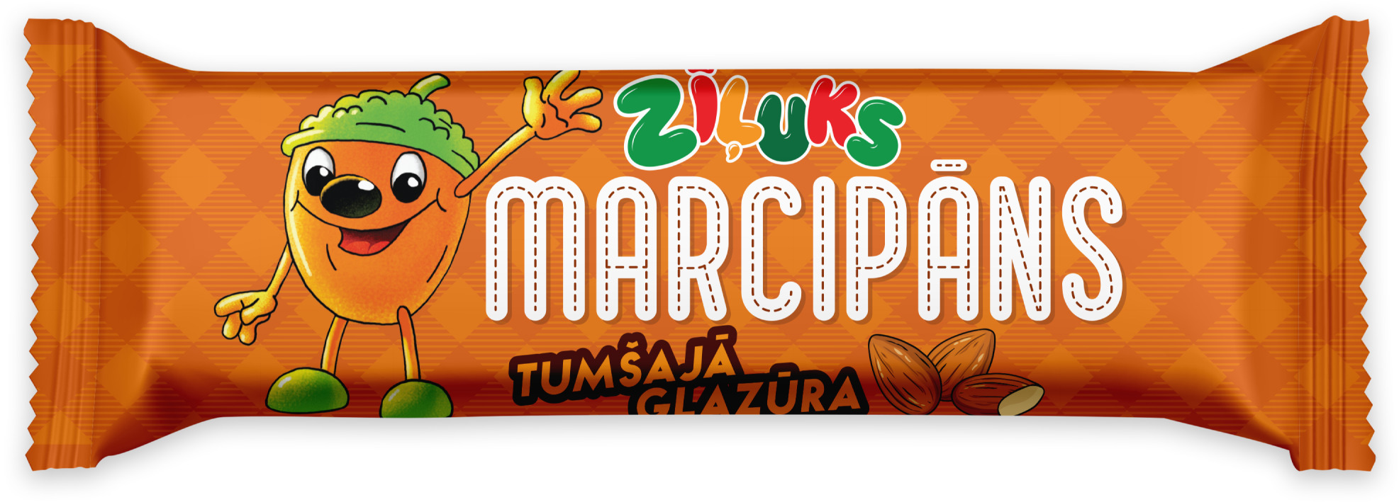 Marcipāna batoniņš glazūrā 40g, Zīļuks