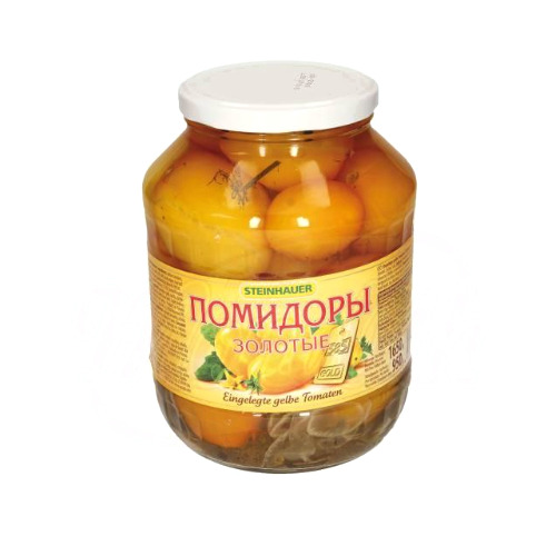 Marinēti tomāti dzeltenie 1.7l/ 950g, Steinhauer