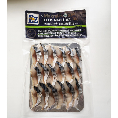 Mazsālīta skumbrijas fileja Aromātiskā, BZ