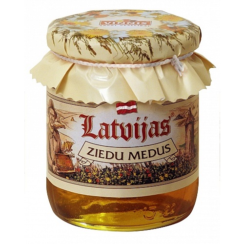 Medus Latvijas ziedu Vinnis 300g
