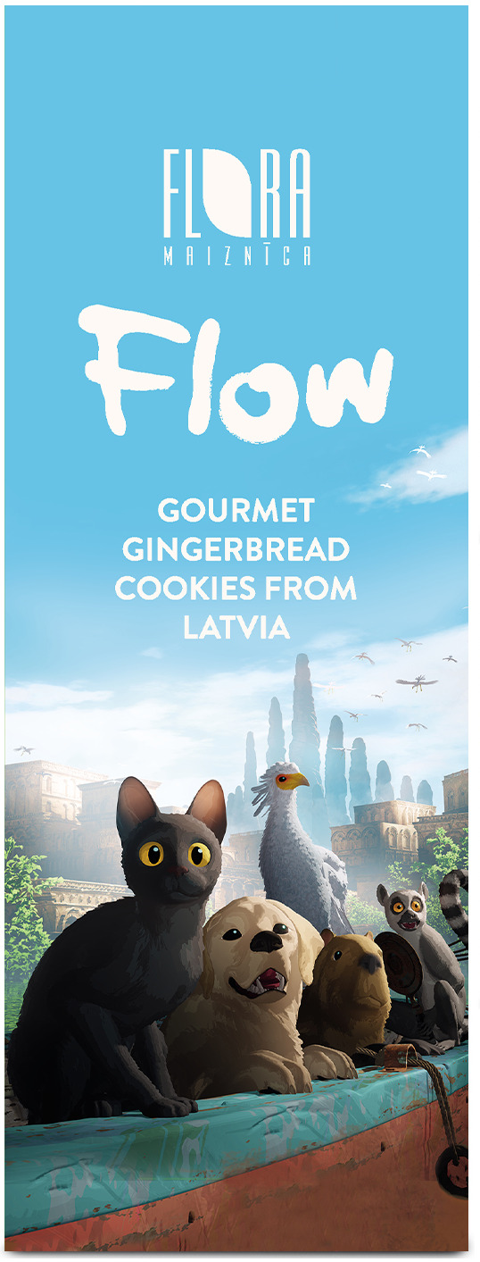 Medus piparkūkas Starume 120g, Flora