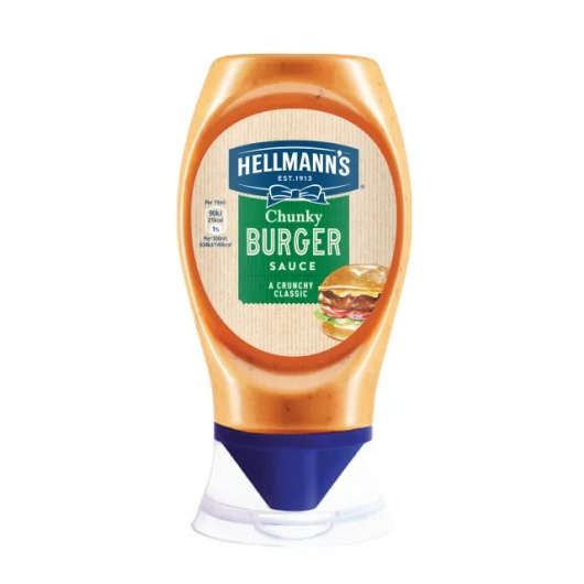 Mērce Chunky Burger 250ml, Hellmanns