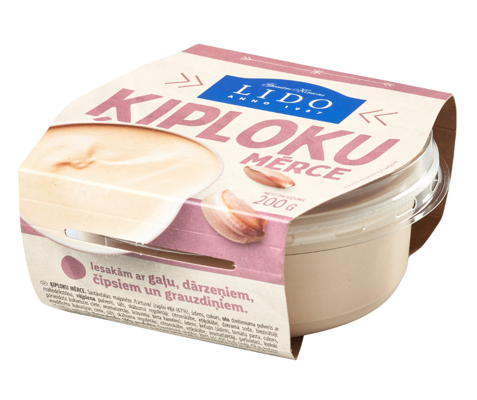 Mērce ķiploku 200g, Lido