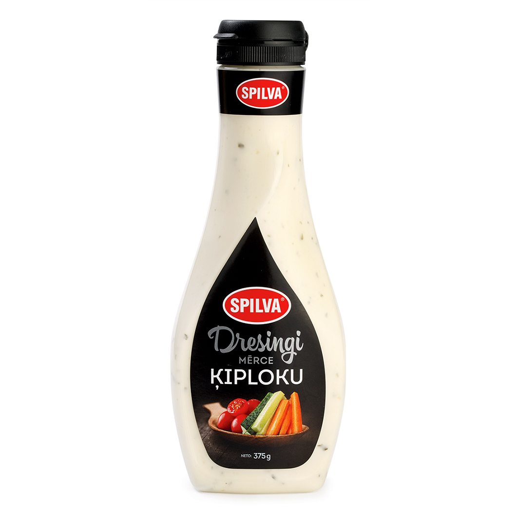 Mērce Ķiploku Dresingi 380ml/ 375g, Spilva