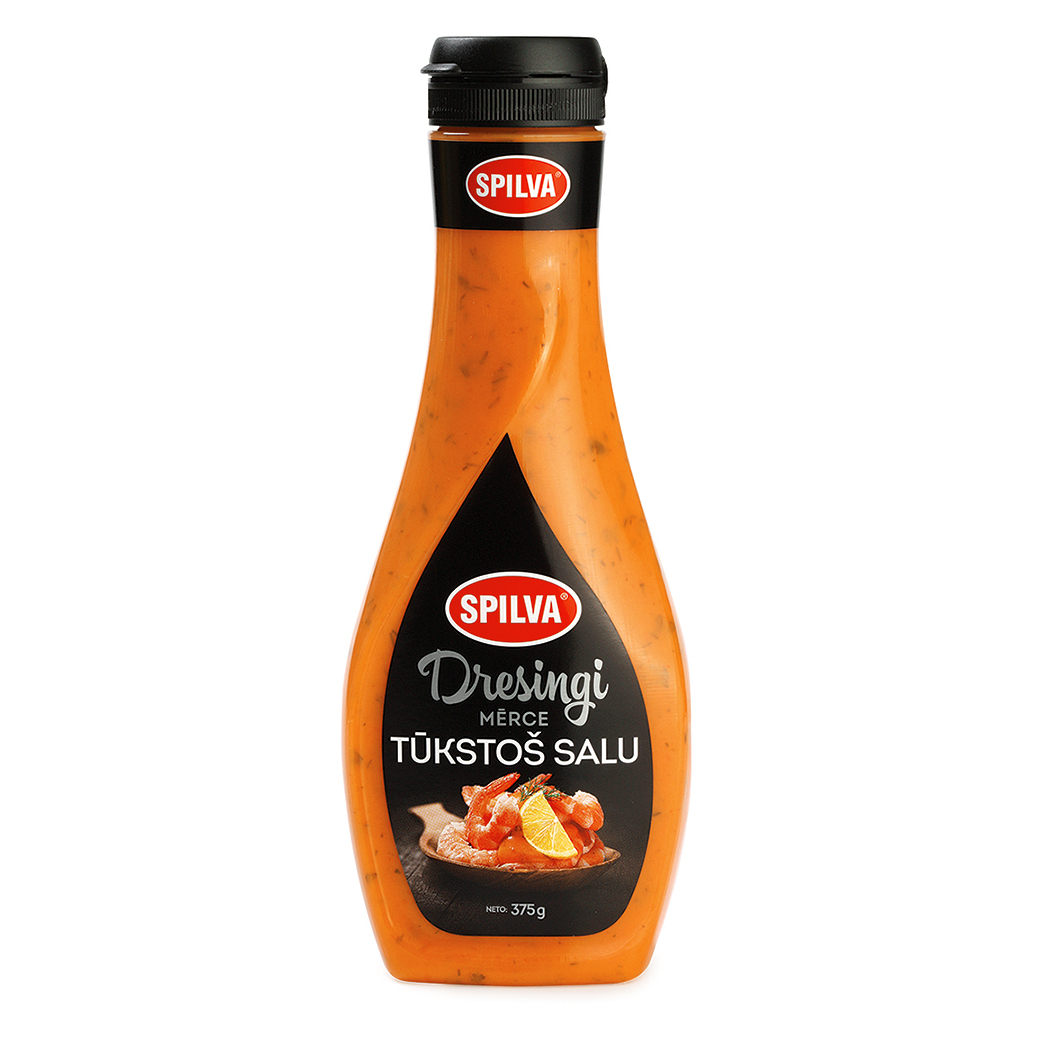 Mērce Tūkstoš salu dresingi 375ml, Spilva