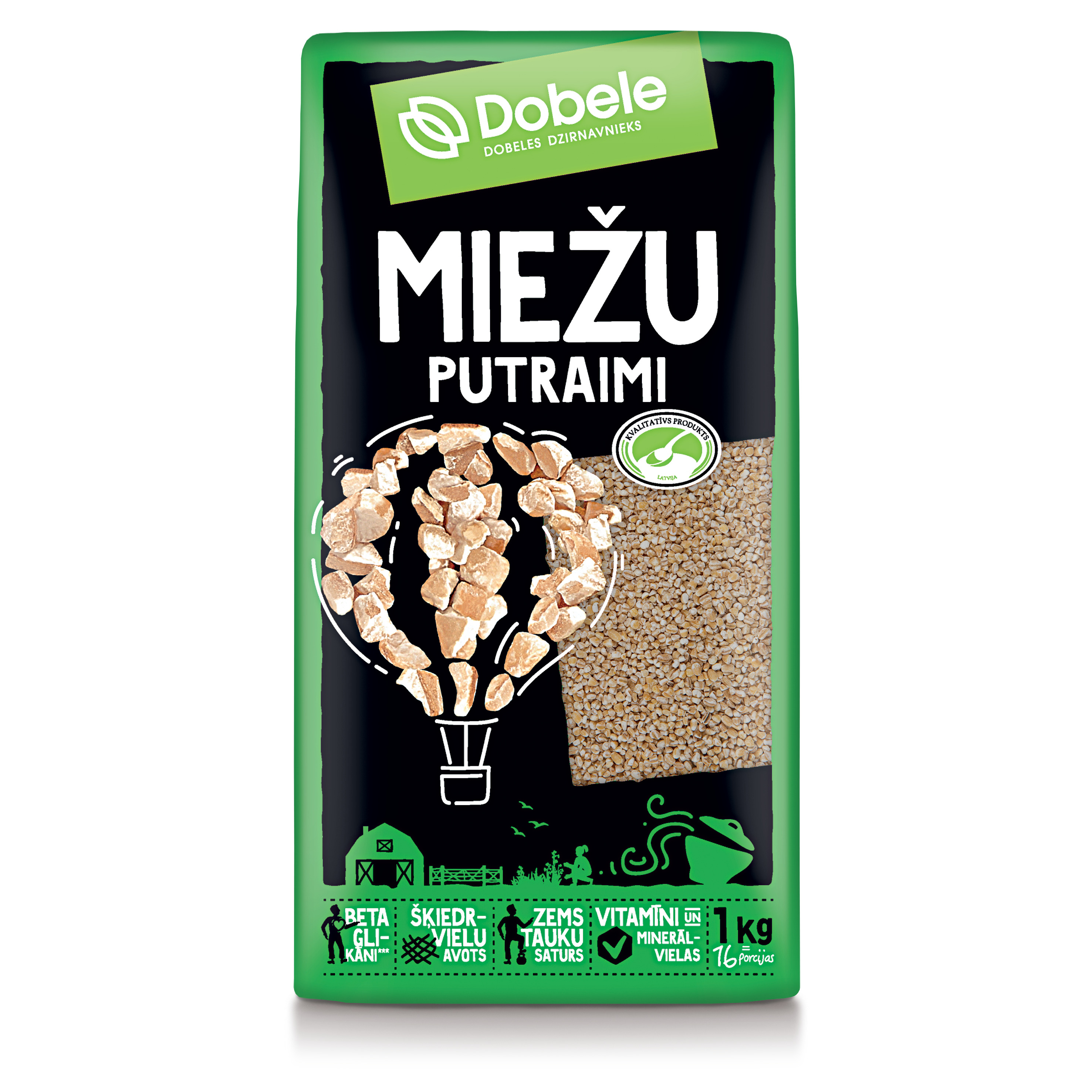 Miežu putraimi 1kg, Dobele