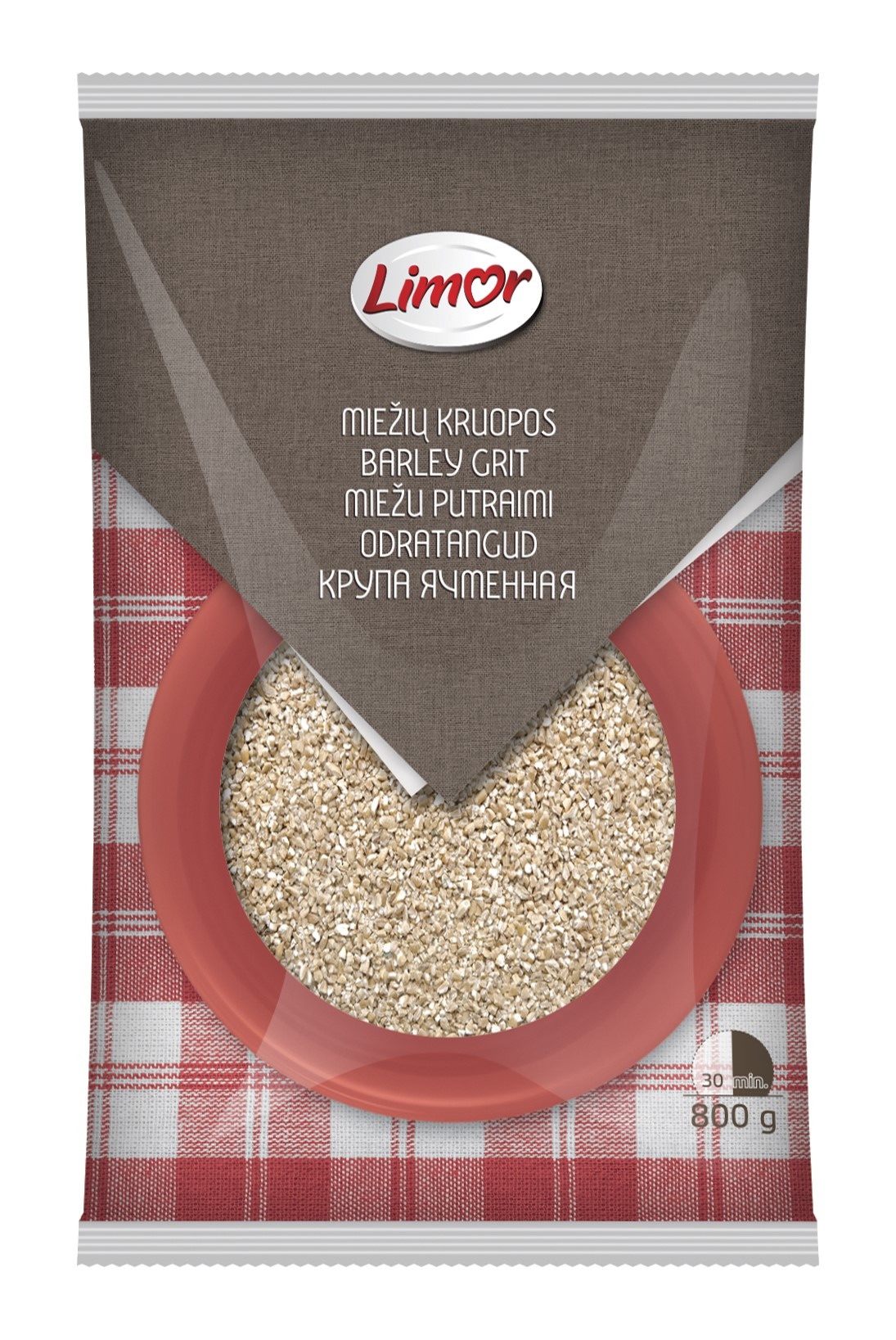 Miežu putraimi 800g, Limor