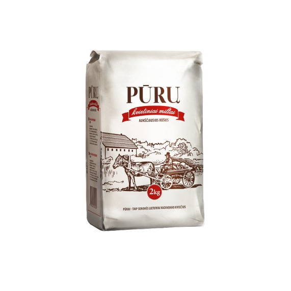 Milti kviešu 550D 2kg, Pūru