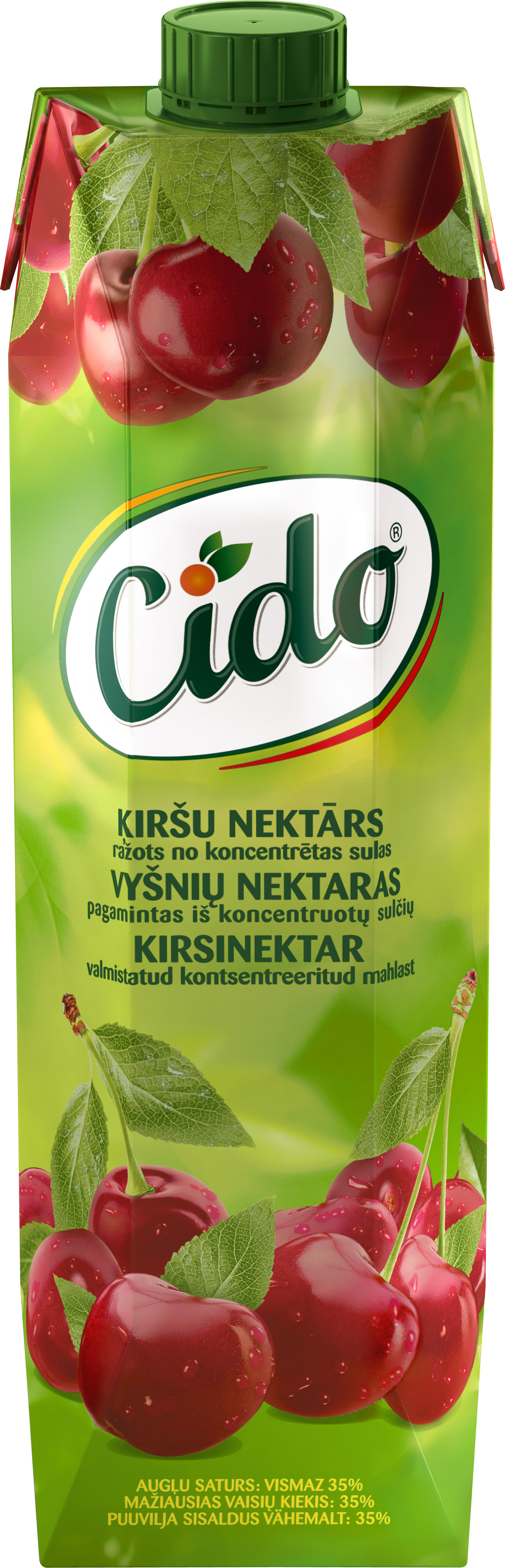 Nektārs ķiršu 1L PRISMA, Cido