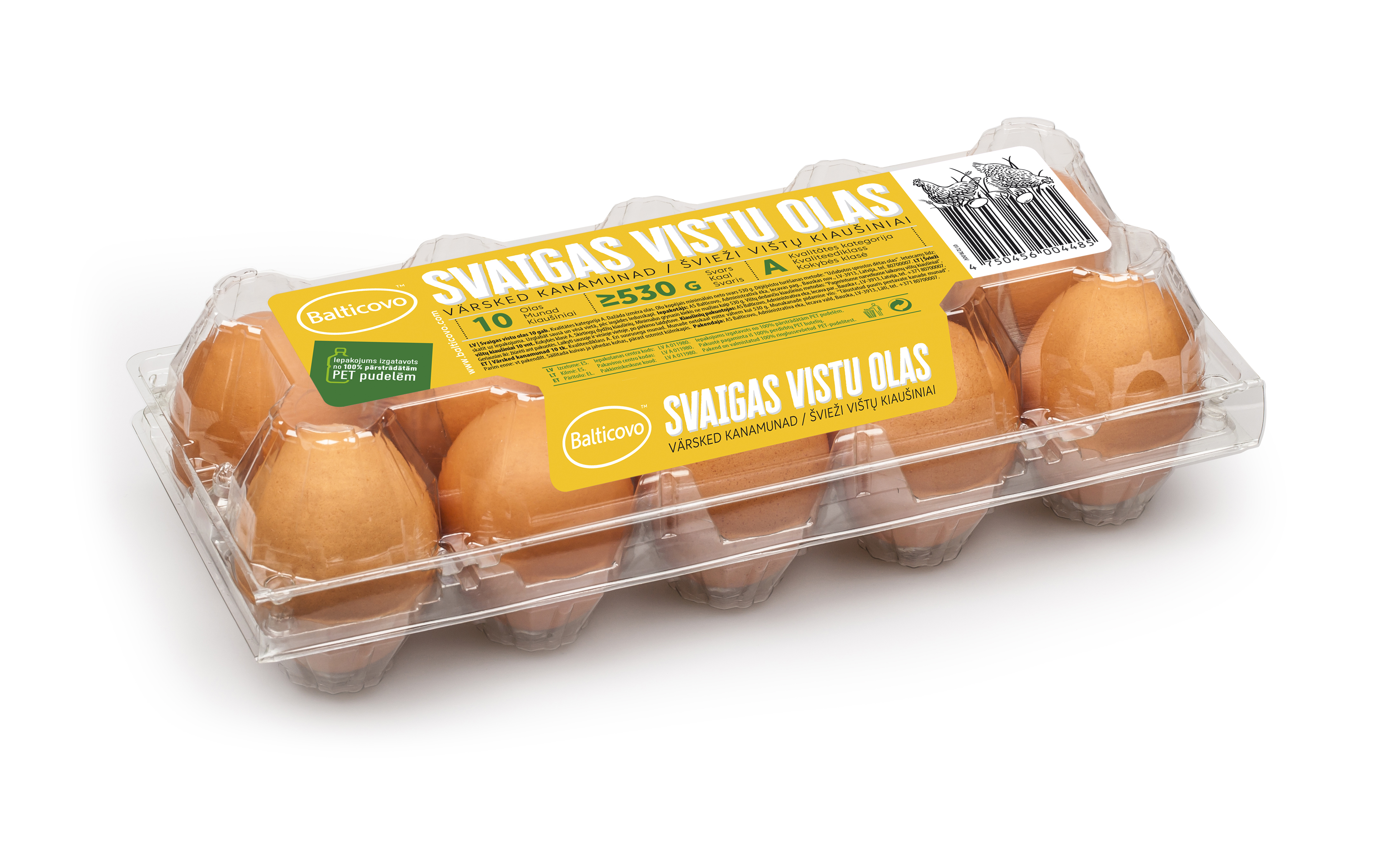 Olas L/M/10 BALTICOVO, brūnas, Nr.3