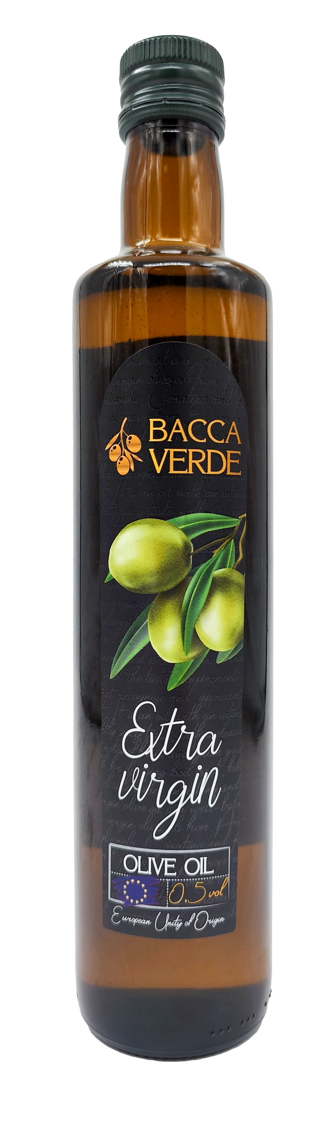 Olīveļļa Extra Virgin 500ml, Bacca Verde