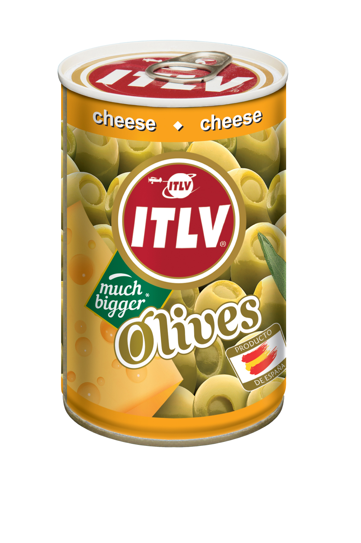Olīves zaļās ar sieru 314g (110g), ITLV