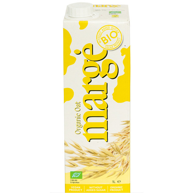 Organiskais dzēriens Auzu Bio 1l, Marge