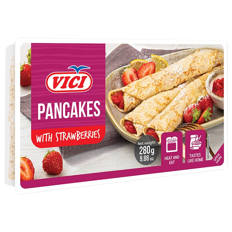 Pankūkas saldētas ar meža ogu pild. 280g, Viči