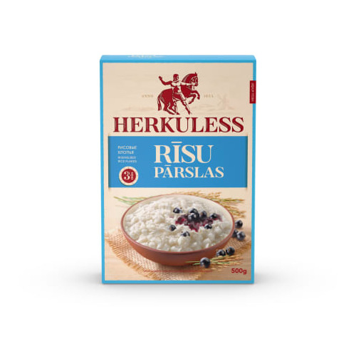 Pārslas rīsu 500g, Herkuless