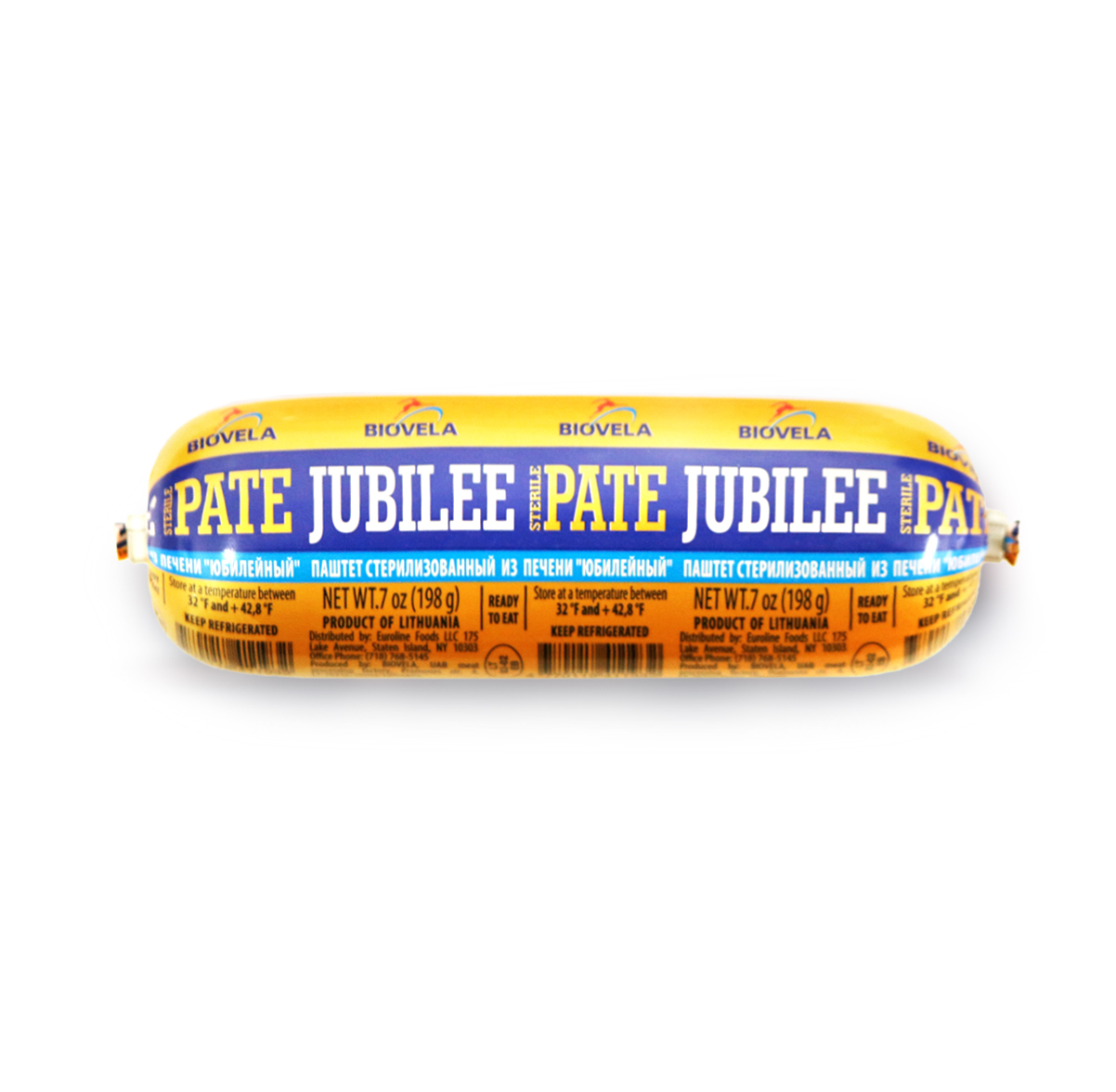 Pastēte St Jubilee pate 150g, Biovela