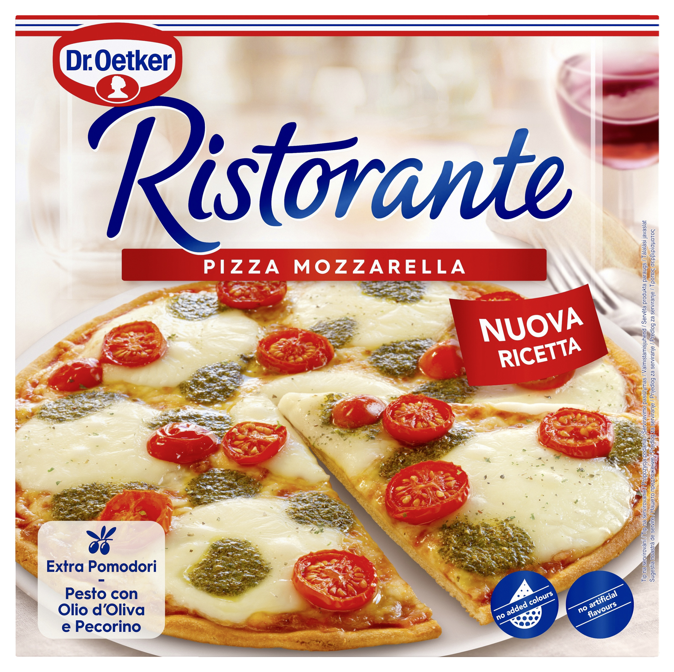 Pica saldēta Ristorante Mozzarella 355g, Dr.Oetker