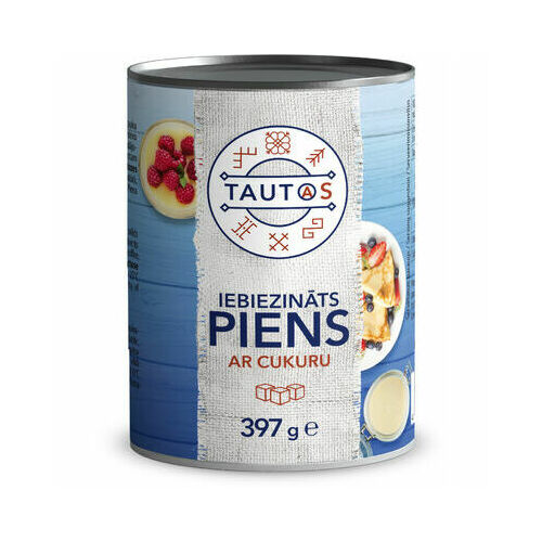 Piens iebiez.ar cukuru 'TAUTAS' 1kg
