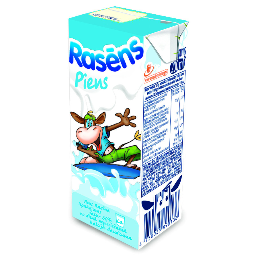 Piens Rasēns 1.5% 200ml