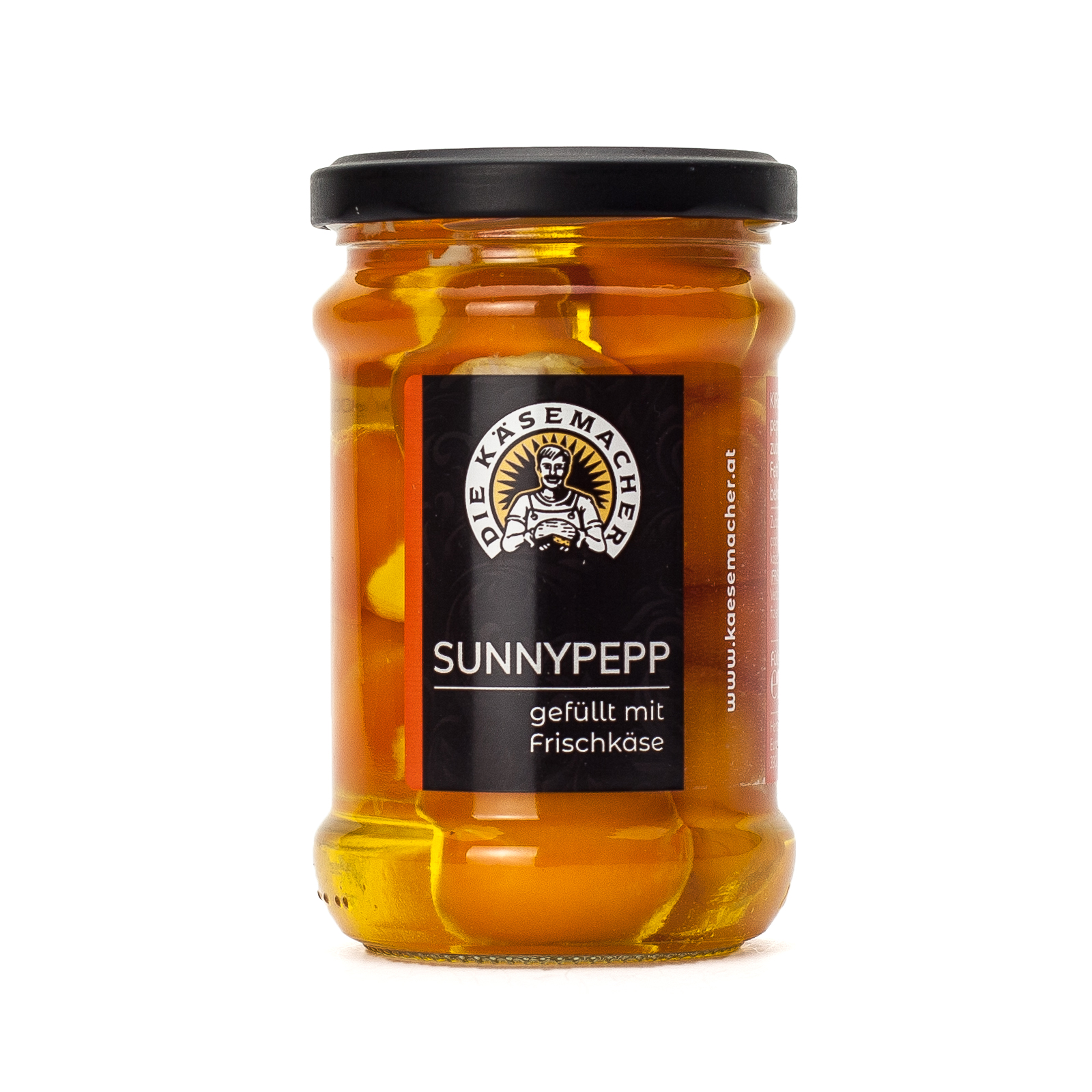 Pipari oranžie ķiršu pildīti ar svaigo sieru 250g (140g), Die Käsemacher