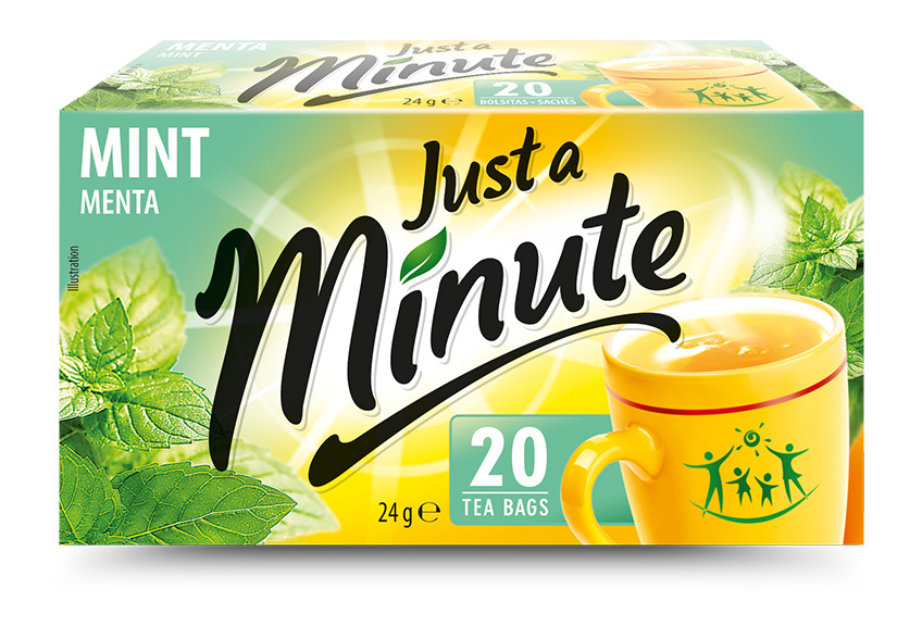Piparmētru tēja JUST A MINUTE 20 x 1,2g