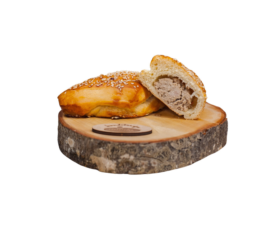 Pīrādziņš ar gaļu (c/g) 80g, Anada konditoreja