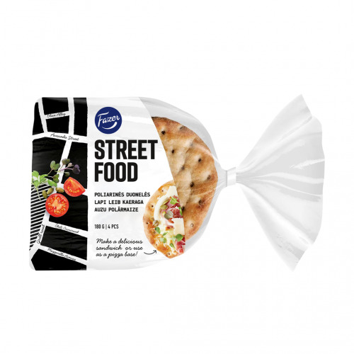 Polārmaize Auzu Street Food 180g, Fazer