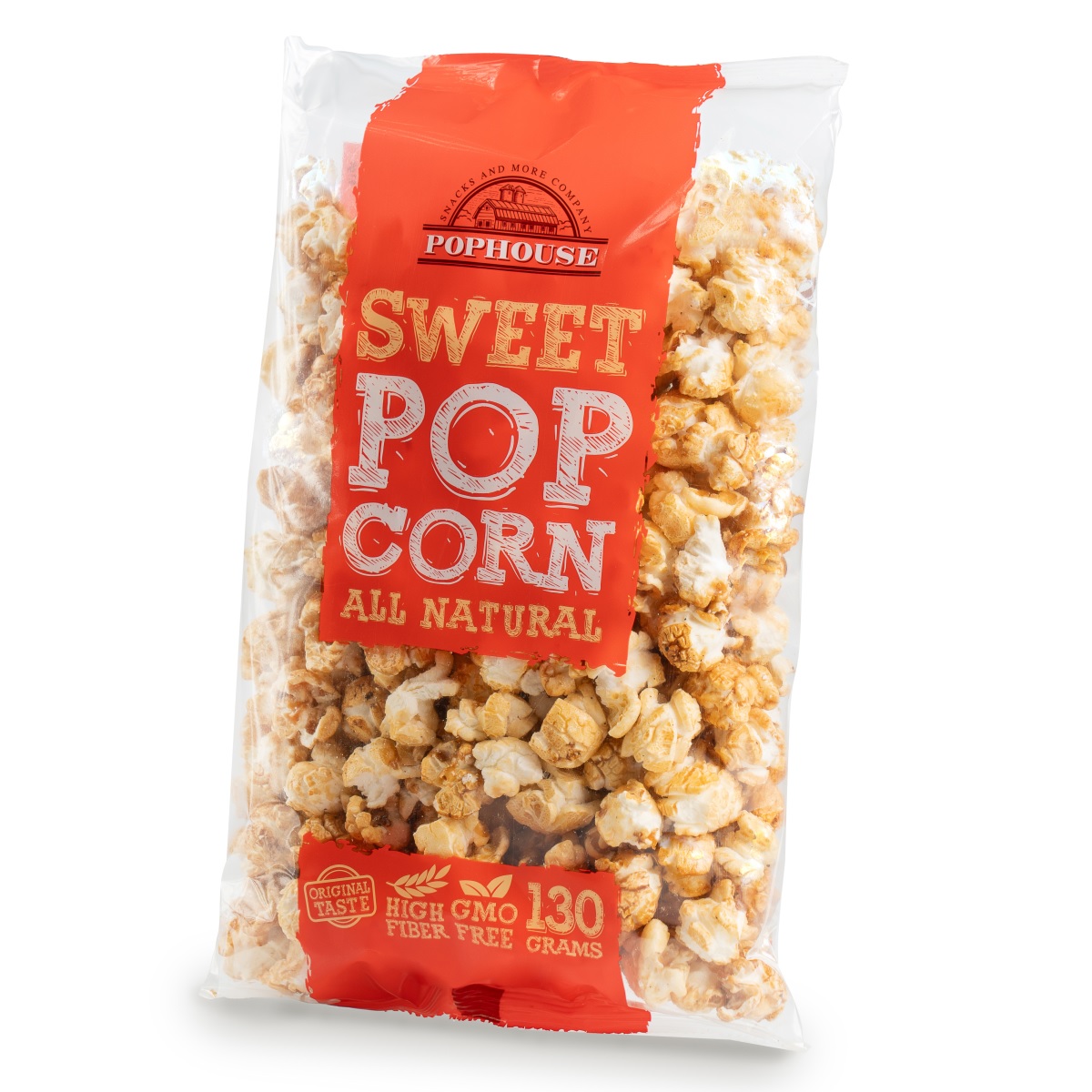 Popkorns saldais 130g, Pophouse