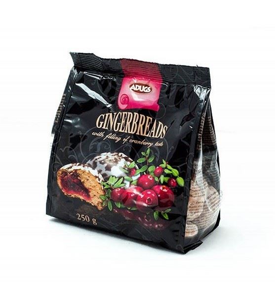 Prjaņiki ar dzērveņu pildījumu 250g, Adugs