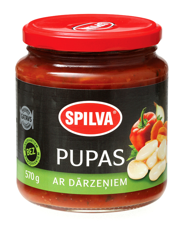 Pupas ar dārzeņiem 0580ml (570g), Spilva