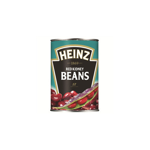Pupiņas sarkanās 400g (220g), Heinz