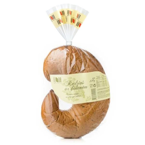 Radziņš ar ķimenēm 220g, Flora Maiznīca