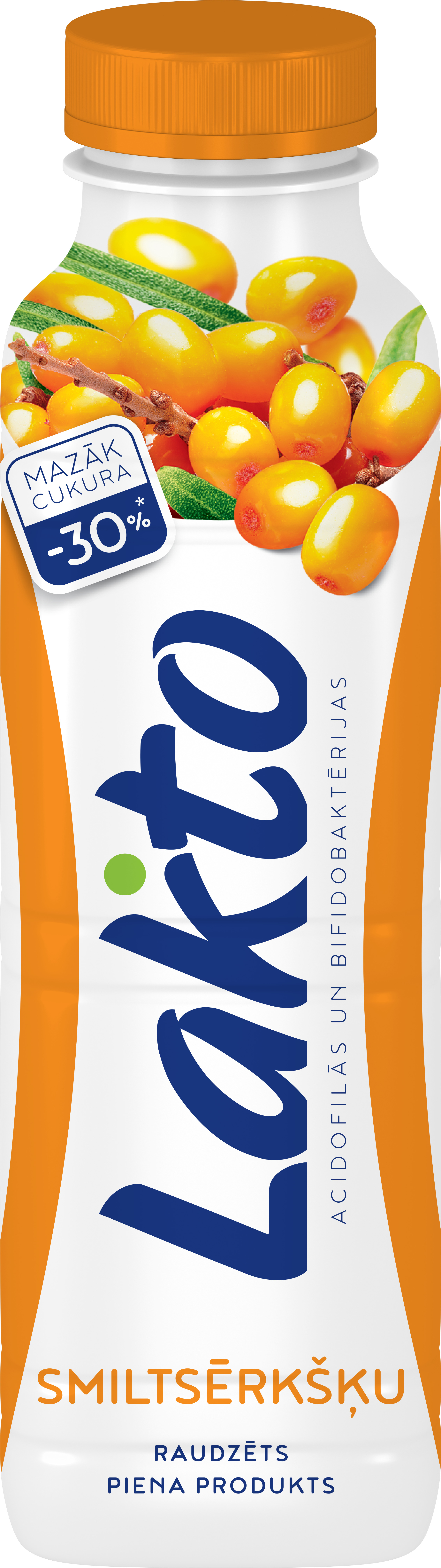 Raudz. piena prod. smiltsērkšķu 450g, Lakto