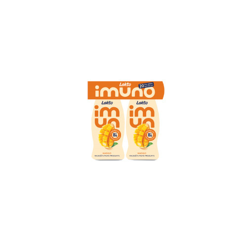 Raudzēts piena produkts mango Imuno 100g, Lakto