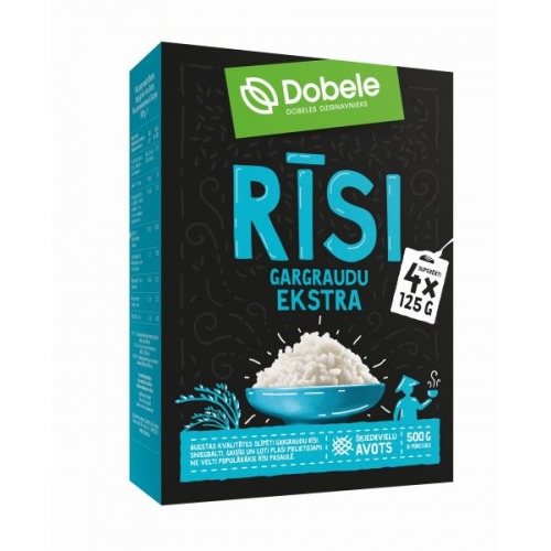 Rīsi gargraudu 4x125g, Dobele