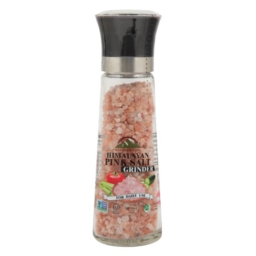 Rozā sāls ar sīpoliem, dzirnaviņas 326g, Himalayan Chef